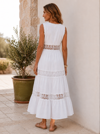 Vestido largo con Encaje