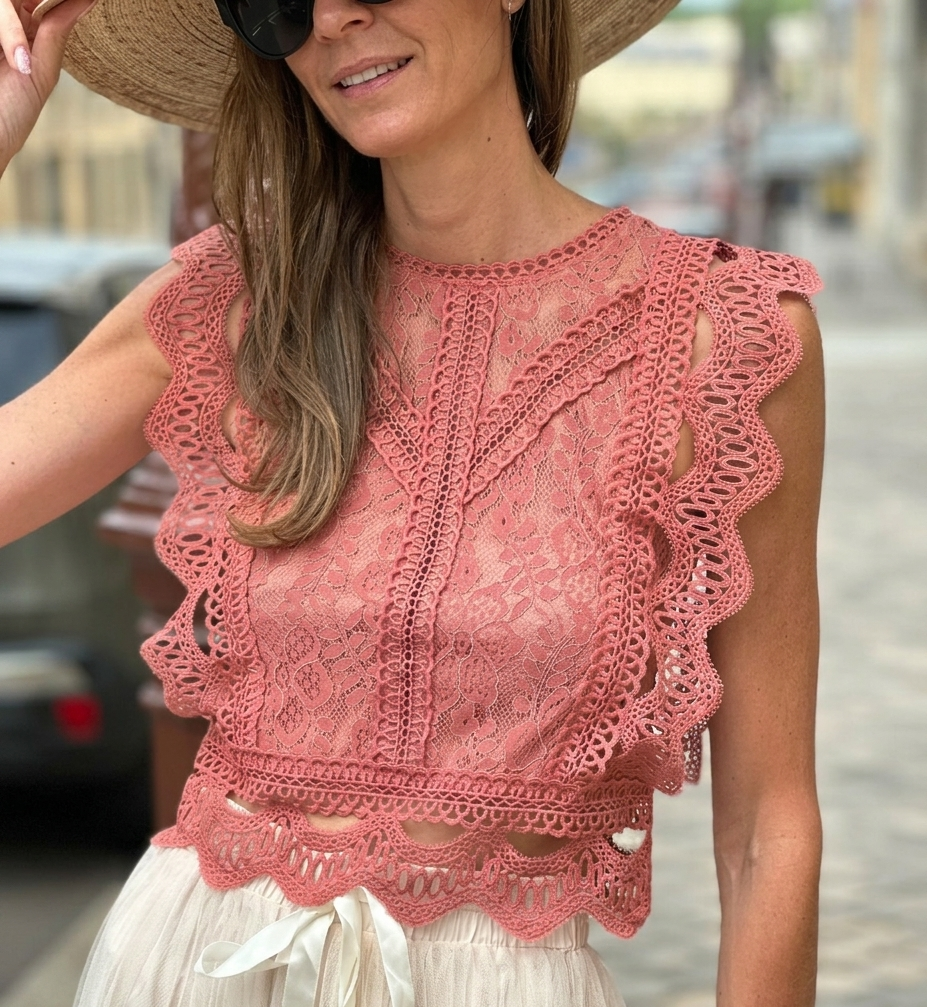 Blusa - De Encaje